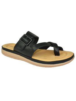Ajanta Women Black Sandal CL0895