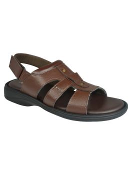 Ajanta Men Brown Sandal GB0736