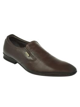 Ajanta Men Brown Formal Shoe JG1167
