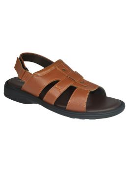 Ajanta Men Tan Sandal GB0737