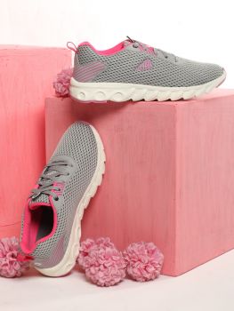 Impakto Women Grey Sports Shoe SS1196