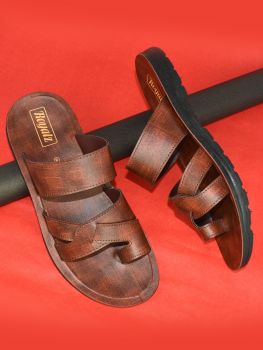 Ajanta Mens Brown Sandal AA0069