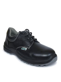 Ajanta Hillburg Low Ankle Double Density Safety Shoe - Black