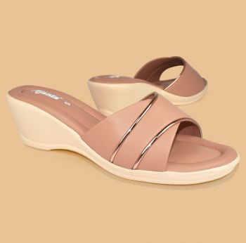 Ajanta Women Pink Heel Sandal ML0835
