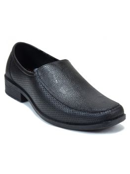 Ajanta Black Washable Shoe for Men (PG0460)