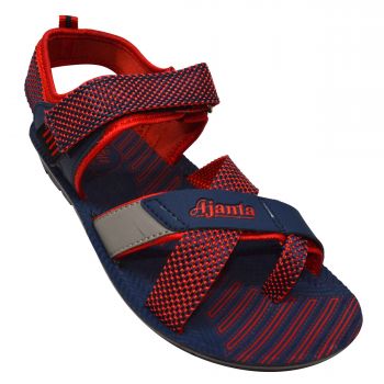 Ajanta Royalz Men's Sandals - Blue PU3009