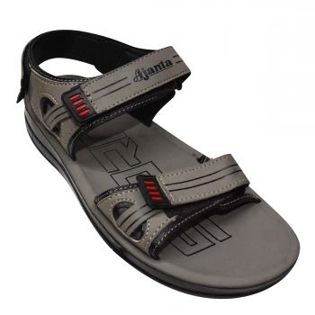 Ajanta Royalz Men's Sandals - Grey PU3011