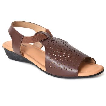 Women Solid Flat Sandal (LB0875)