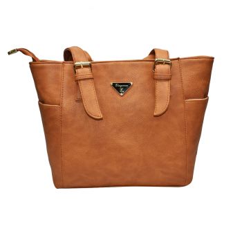 Ajanta Women's Hand Bag-Brown