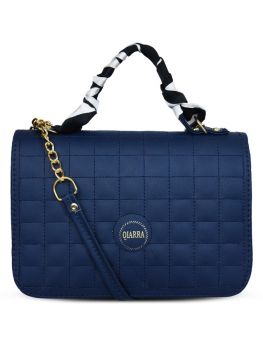 QIARRA Women's  Blue Sling Bag