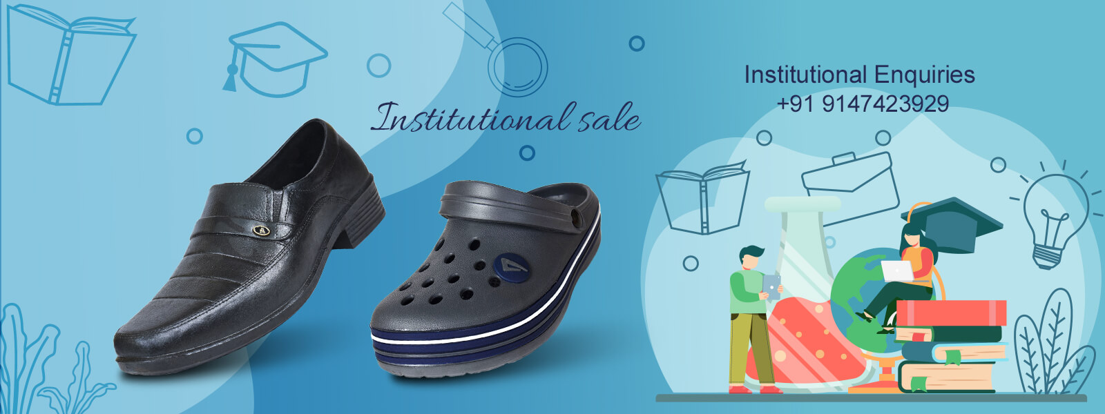 institutional sale Banner